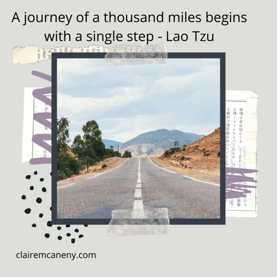 The journey of a thousand miles begins with a single step Lao Tzu.
Finding time to write starts with small goals.